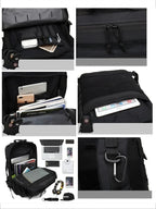 50L Tactical Rucksack - Water-Resistant Hiking and Hunting Backpack with MOLLE System