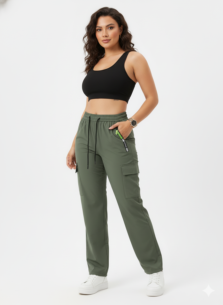 Women’s Cargo Pants | Lightweight Comfort for Everyday Wear