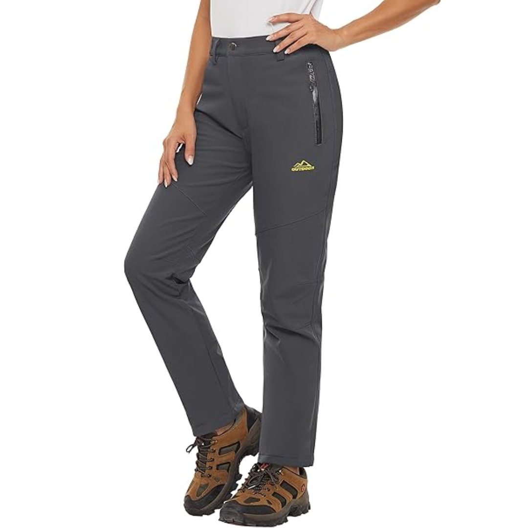 Women’s Hiking Trousers | Water-Repellent Lined Design for Cold Weather
