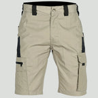 Men's Cargo Shorts - Ripstop Zip Pocket - Long Shorts, Hiking Shorts