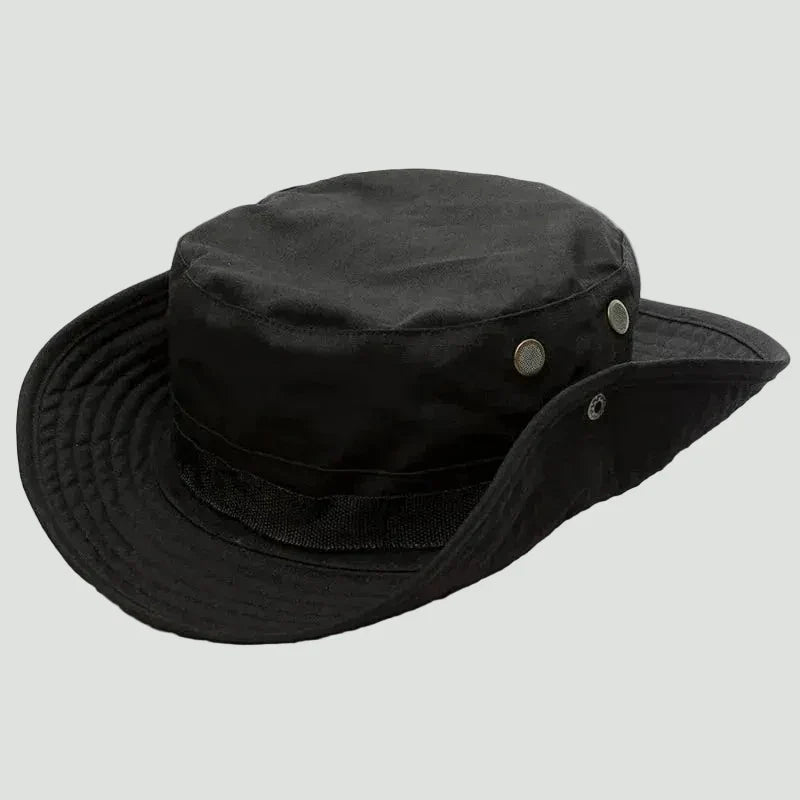 Packable Bush Hat - Lightweight Wide Brim Sun Hat with Ventilation for Fishing & Hiking