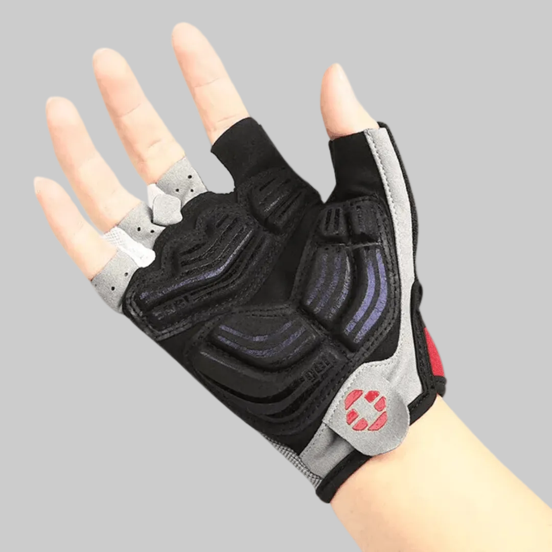 Breathable Cycling Gloves – Gel-Padded Grip with Reflective Trim
