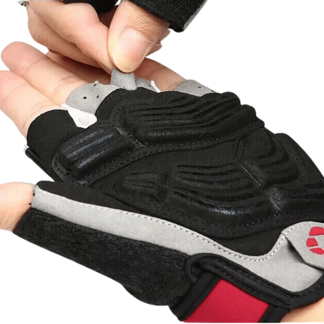 Breathable Cycling Gloves – Gel-Padded Grip with Reflective Trim