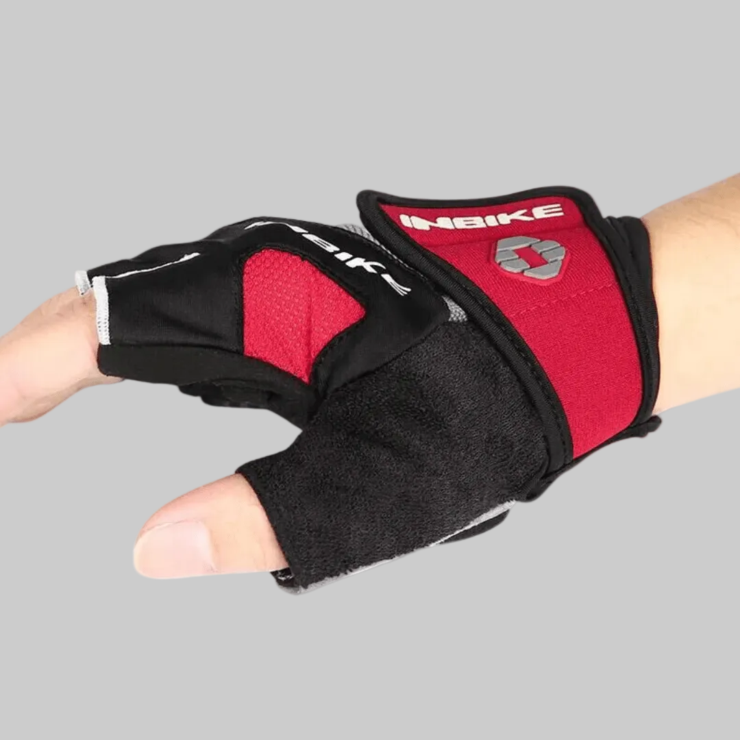 Breathable Cycling Gloves – Gel-Padded Grip with Reflective Trim