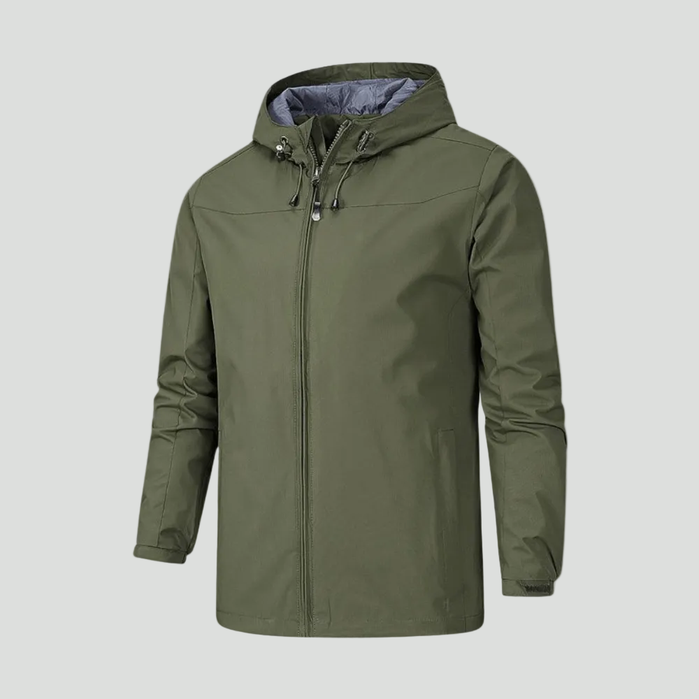 Waterproof Breathable Rain Jacket – Lightweight Outdoor Performance (Unisex)