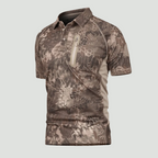 Men’s Quick-Dry Polo Shirt – Zip Pocket - Hiking & Outdoor Top