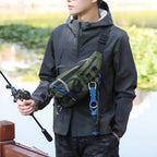 Outdoor Waist Pack - Lightweight Water-Resistant Bum Bag for Hiking, Fishing and Travel