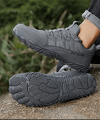 Wide-Fit Barefoot Walking Shoes – Breathable Design with Grip Outsole