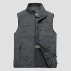 Lightweight Breathable Hiking Gilet – Multi-Pocket Outdoor Layer