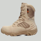 Men’s Lightweight Waterproof Tactical Hiking Boots – Grip Sole for Outdoor Use