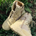 Men’s Lightweight Waterproof Tactical Hiking Boots – Grip Sole for Outdoor Use
