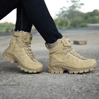 Lightweight Waterproof Outdoor Boots – Durable Grip for Trail & Field Use