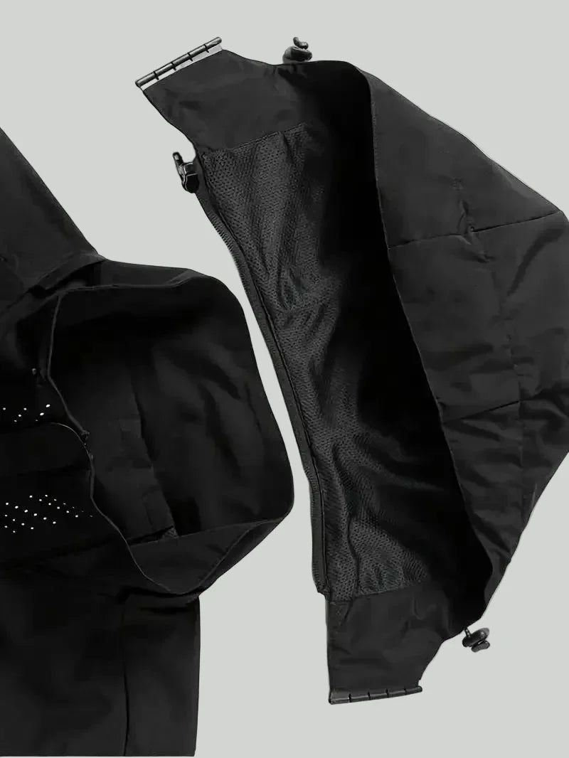 Men's Lightweight Waterproof Jacket - Packable Wind-Resistant Outdoor Rain Jacket for Hiking & Travel