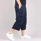 Lightweight Loose-Fit Cargo Shorts – Multi-Pocket Outdoor Wear