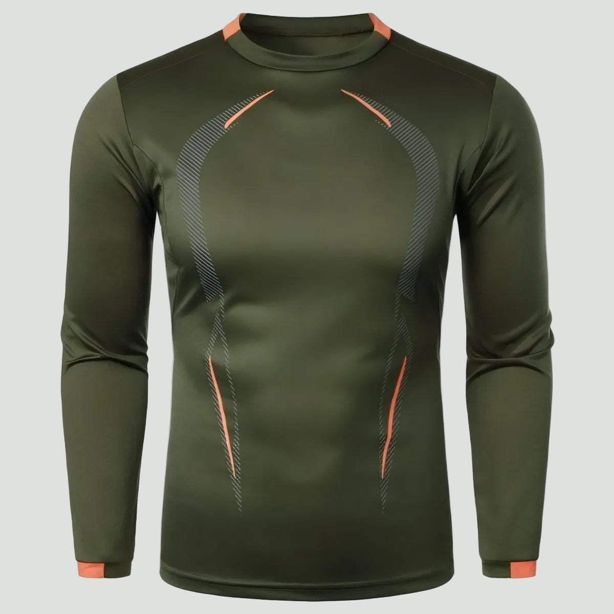Men’s Breathable Long Sleeve Outdoor Shirt – Lightweight Trail Layer