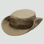 Packable Bush Hat - Lightweight Wide Brim Sun Hat with Ventilation for Fishing & Hiking