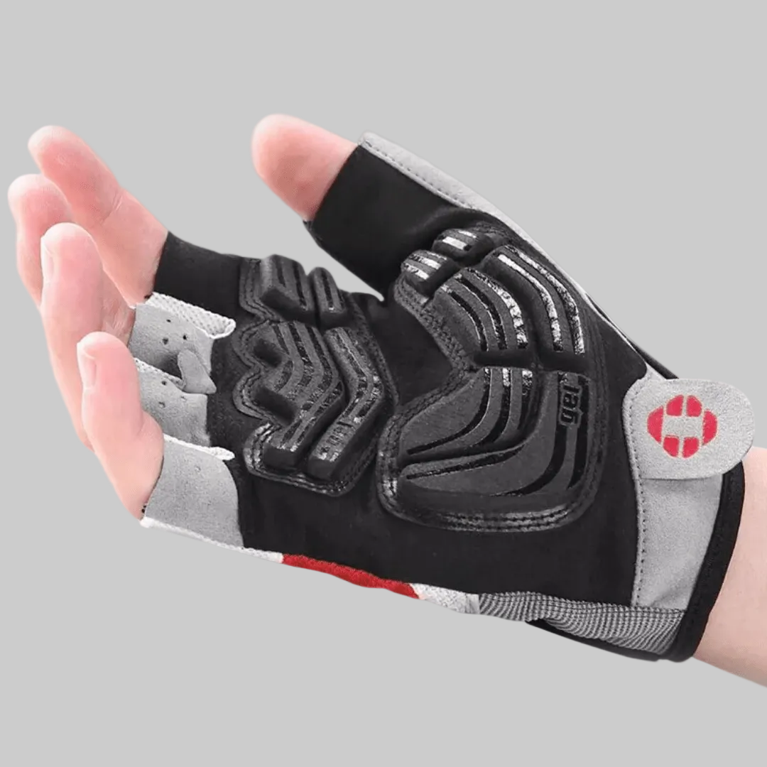 Breathable Cycling Gloves – Gel-Padded Grip with Reflective Trim