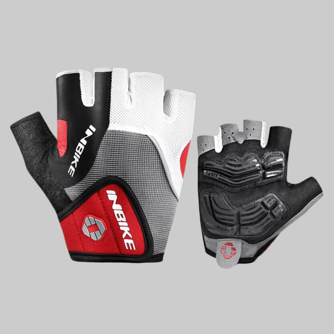 Breathable Cycling Gloves – Gel-Padded Grip with Reflective Trim