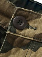 Men’s Camouflage Cargo Trousers – Multi-Pocket Outdoor Utility Design