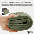 Set of Two Lightweight, Thick, Four-Fold Seat Cushions That Are Durable And Portable, Perfect for Outdoor Activities Like Gardening, Picnics, Beach Outings, Camping, Hiking, And Travel. They Are Washable And Ideal for Double Outdoor Adventures