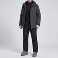 Terrabound insulated ski pants, black, front view
