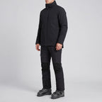 Terrabound insulated ski pants, black, side view