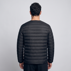 Terrabound Men's Down Jacket in Black, back view