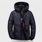 Men's Puffer Jacket - Black