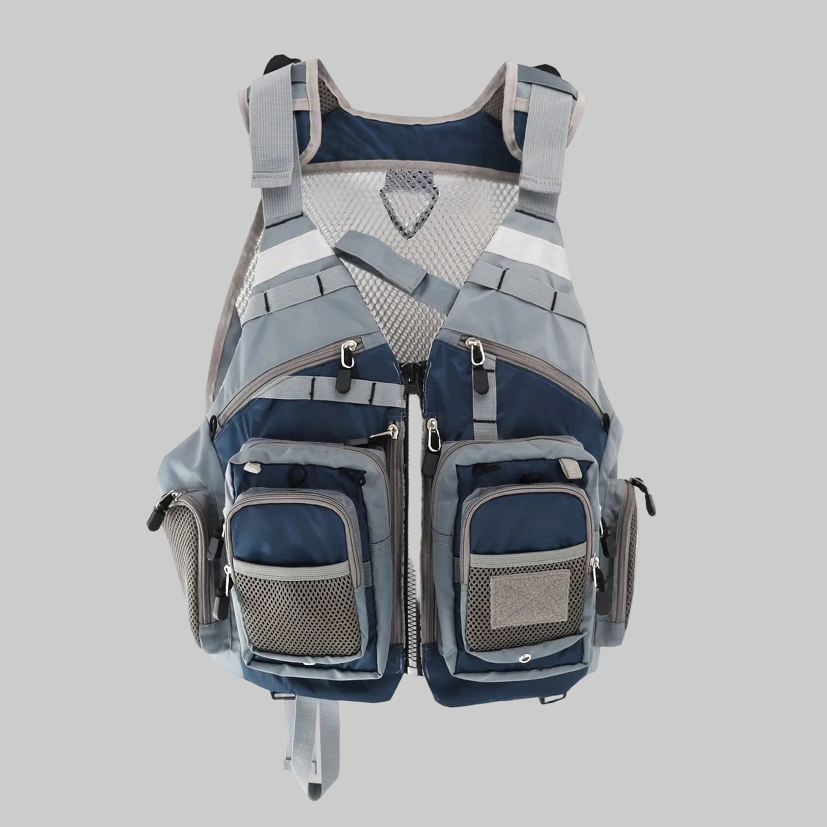 Men’s Multi-Pocket Outdoor Fishing Vest – Breathable Utility Design