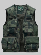 Lightweight Outdoor Utility Vest with Multiple Pockets – Breathable Design for Field Use