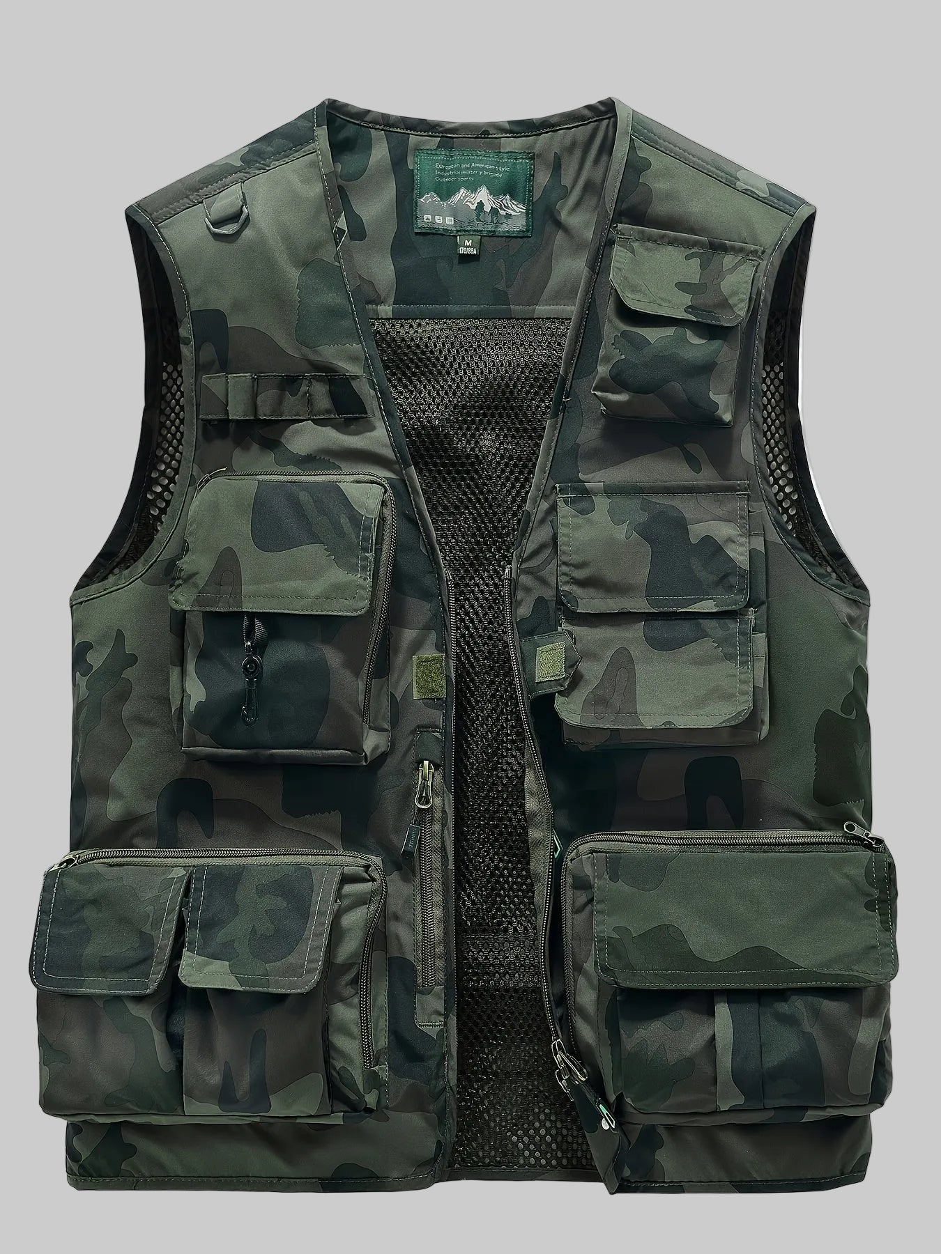Lightweight Outdoor Utility Vest with Multiple Pockets – Breathable Design for Field Use