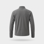 Men's Terrabound half-zip fleece in Dark Gray, back view