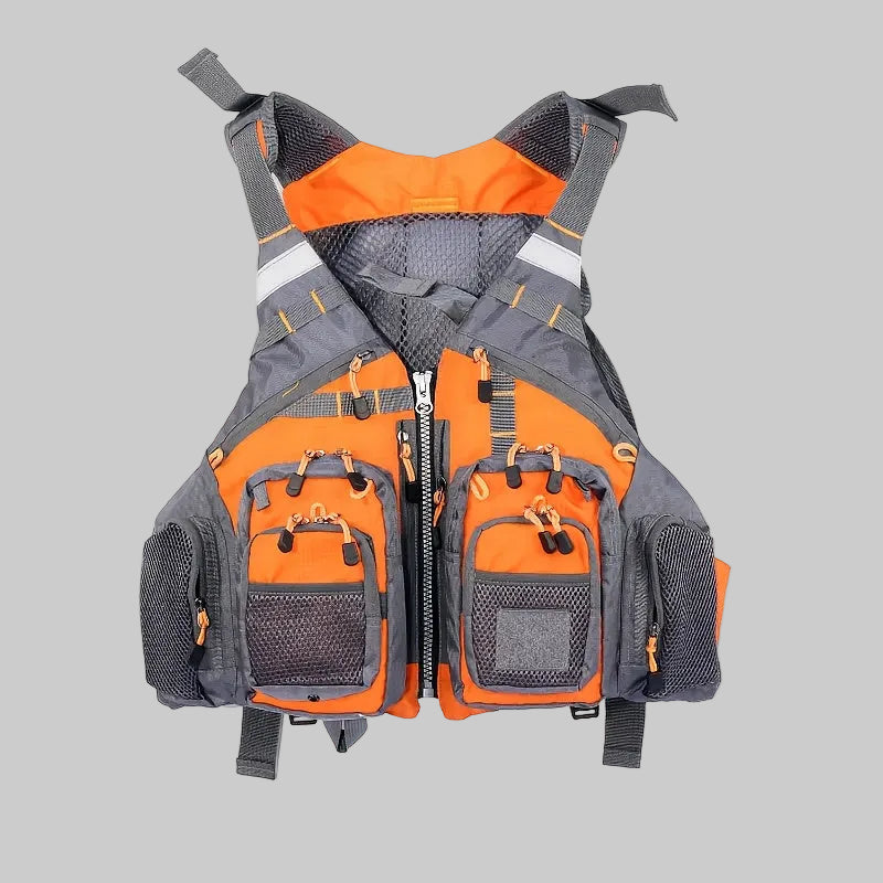 Men’s Multi-Pocket Outdoor Fishing Vest – Breathable Utility Design