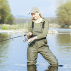 Fishing Waders with Boots - Waterproof Chest Waders for River and Pond Fishing