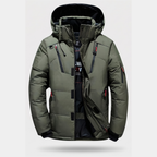 Men's Puffer Jacket - Green