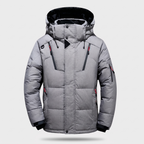 Men's Puffer Jacket - Grey