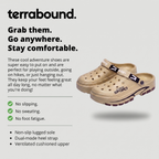 Men's Slide Sandals with Adjustable Heel Strap – Non-Slip Cushioned Sole for Outdoor Wear