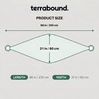 Lightweight Mesh Camping Hammock – Breathable Nylon Weave for Backpacking and Garden Use