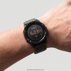 Men's Digital Sport Watch – Waterproof Compass and Step Tracker