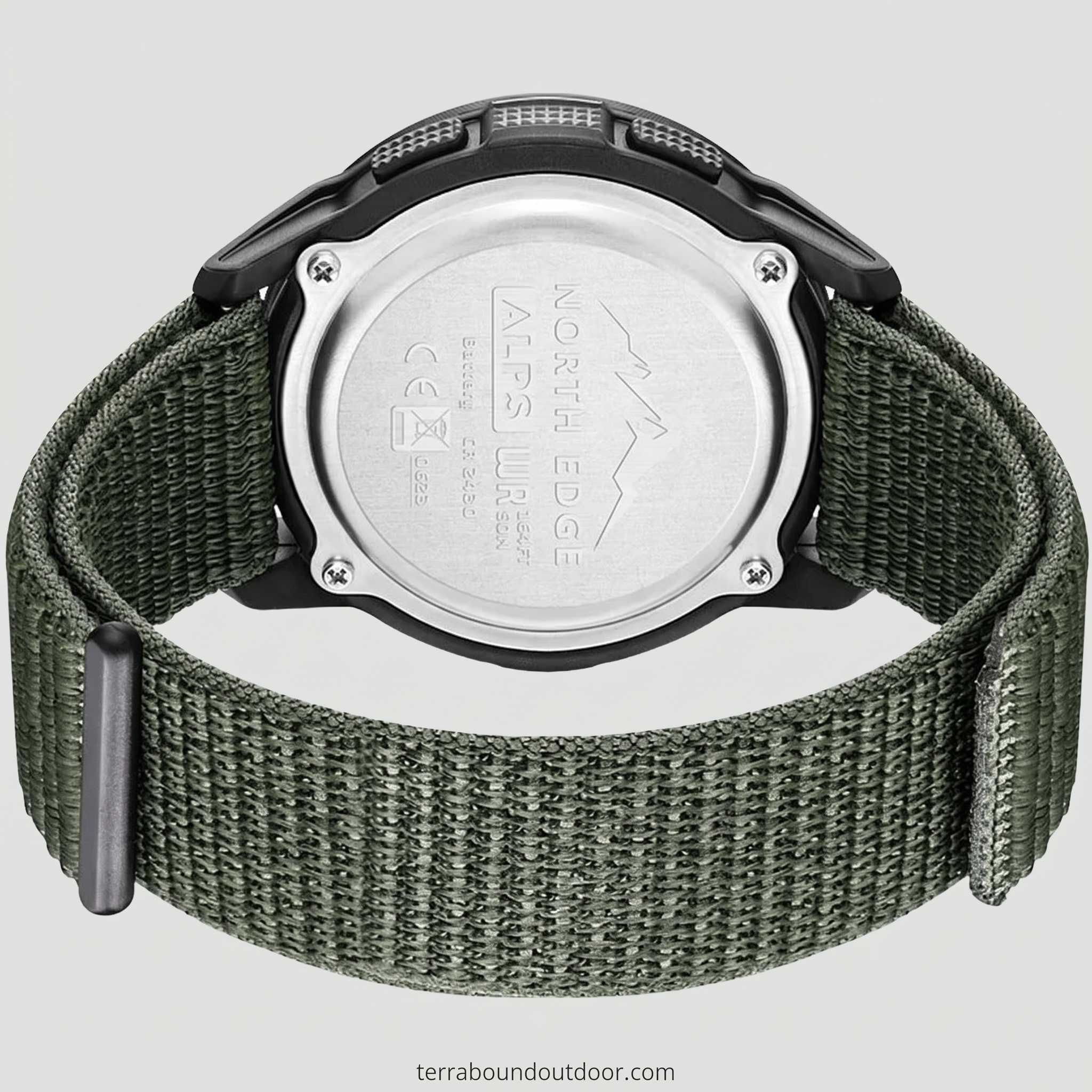 Men's Digital Sport Watch – Waterproof Compass and Step Tracker