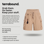 Women's Zippered Pocket Running Shorts – Lightweight Quick-Dry Athletic Shorts