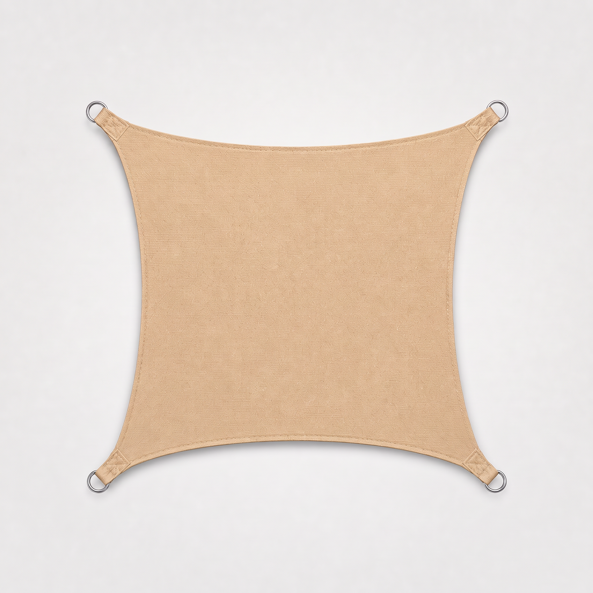 Terrabound shade sail in sand