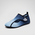 Terrabound water shoes in Blue, a slip-on aqua sock shoe with a rubber sole
