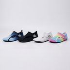 Terrabound water shoes in Blue, Black, White and Rainbow