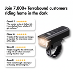 Customer reviews of the Terrabound front bike light