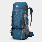 75L hiking rucksack in blue