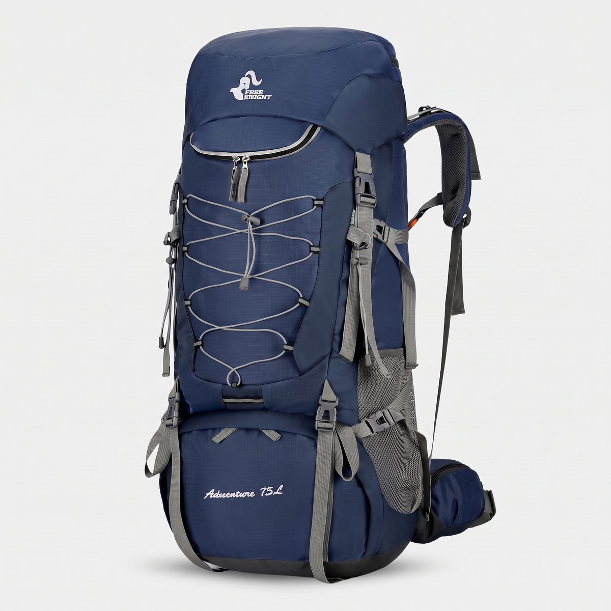 75L hiking rucksack in dark blue