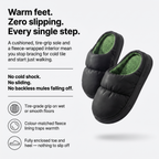 Terrabound house slippers feature graphic