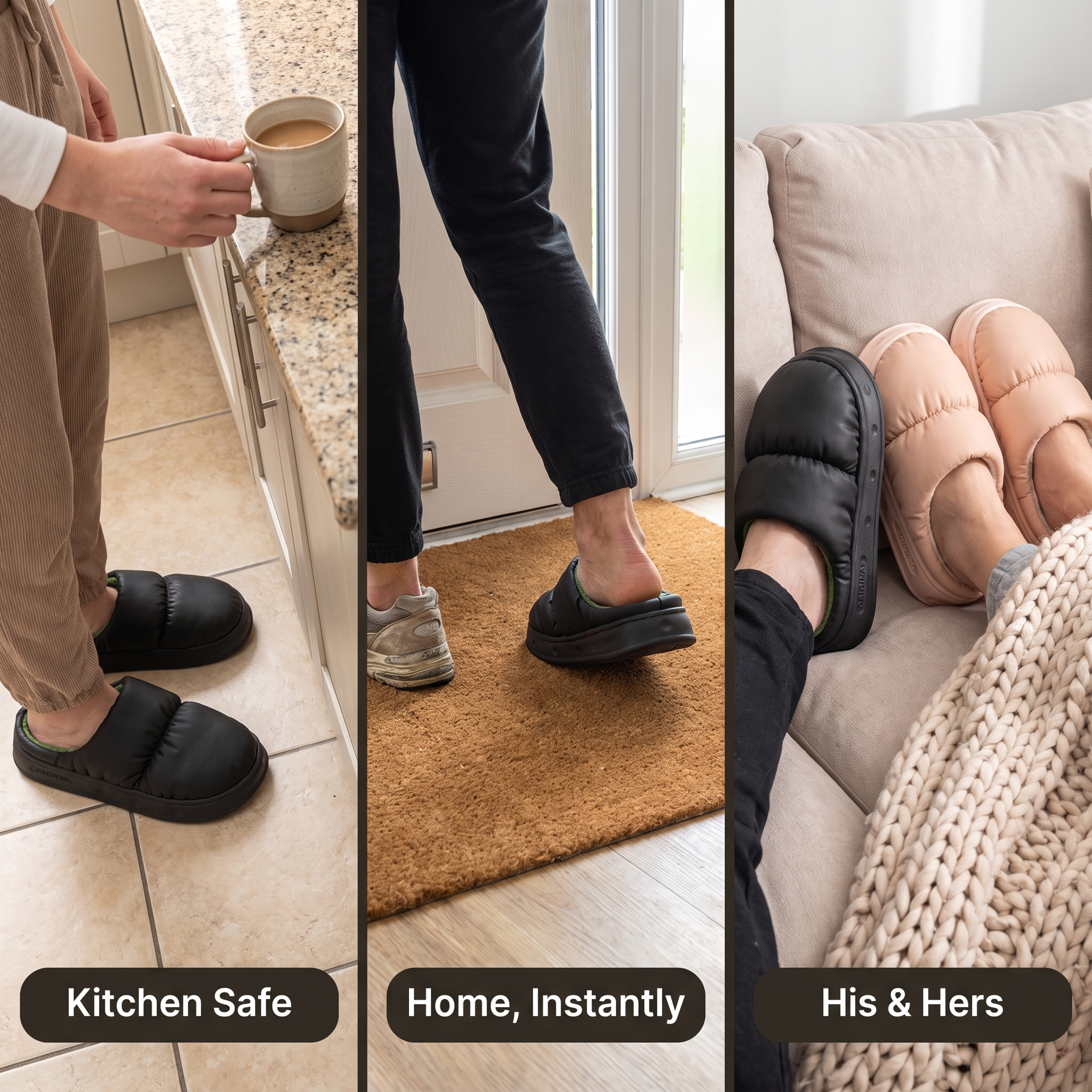 Three everyday uses for Terrabound house slippers