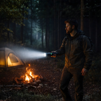 LED Long-Range Zoom Torch – USB Rechargeable Utility Flashlight